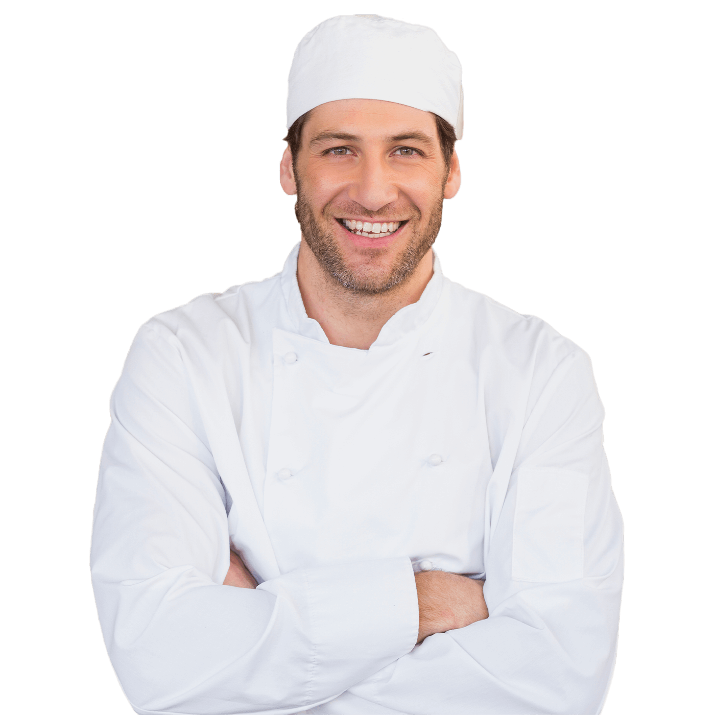 Smiling baker